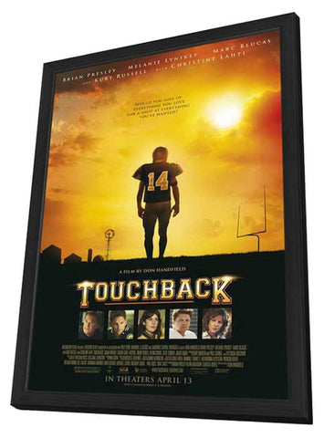 Touchback 11 x 17 Movie Poster - Style A - in Deluxe Aluminum Frame