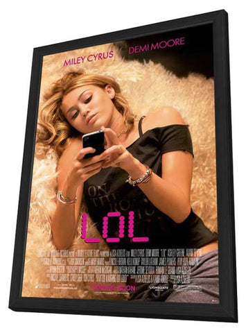 LOL 11 x 17 Movie Poster - Style B - in Deluxe Aluminum Frame