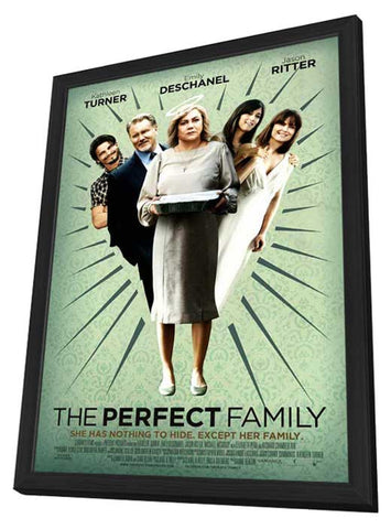 The Perfect Family 11 x 17 Movie Poster - Style B - in Deluxe Aluminum Frame