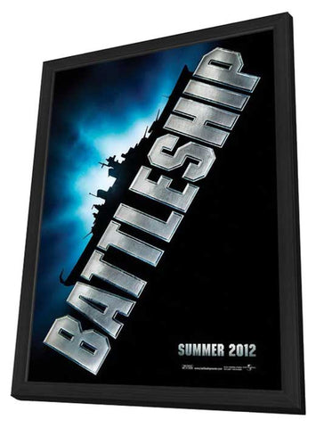 Battleship 11 x 17 Movie Poster - Style A - in Deluxe Aluminum Frame
