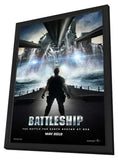 Battleship 11 x 17 Movie Poster - Style C - in Deluxe Aluminum Frame
