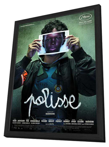 Polisse 11 x 17 Movie Poster - French Style A - in Deluxe Aluminum Frame
