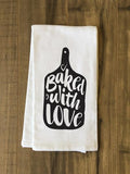 Baked With Love Tea Towel by