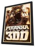 Piranha 3DD 11 x 17 Movie Poster - Style D - in Deluxe Aluminum Frame