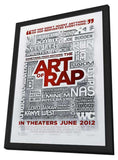 Something from Nothing: The Art of Rap 11 x 17 Movie Poster - Style A - in Deluxe Aluminum Frame