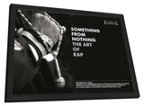 Something from Nothing: The Art of Rap 11 x 17 Movie Poster - Style B - in Deluxe Aluminum Frame