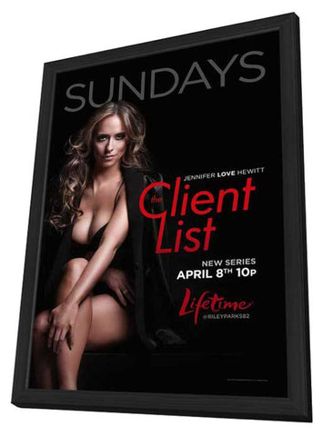 The Client List 11 x 17 TV Poster - Style B - in Deluxe Aluminum Frame