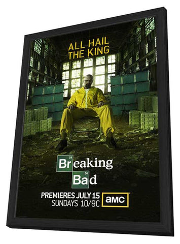 Breaking Bad 11 x 17 TV Poster - Style H - in Deluxe Aluminum Frame