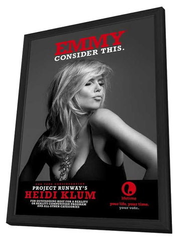 Project Runway 11 x 17 TV Poster - Style H - in Deluxe Aluminum Frame
