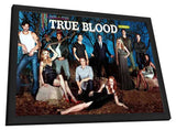 True Blood (TV) Season 5 11 x 17 TV Poster - Style A - in Deluxe Aluminum Frame