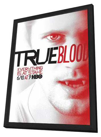 True Blood (TV) Season 5 11 x 17 TV Poster - Style D - in Deluxe Aluminum Frame