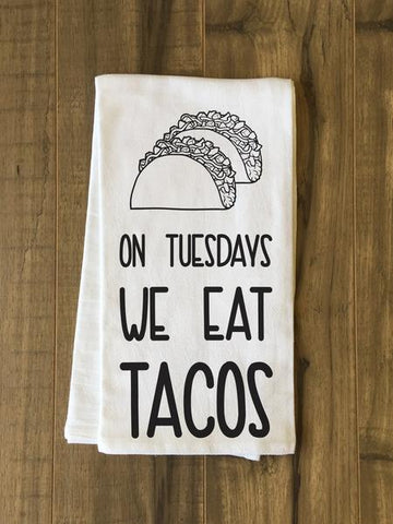 Taco Tuesday Tea Towel by
