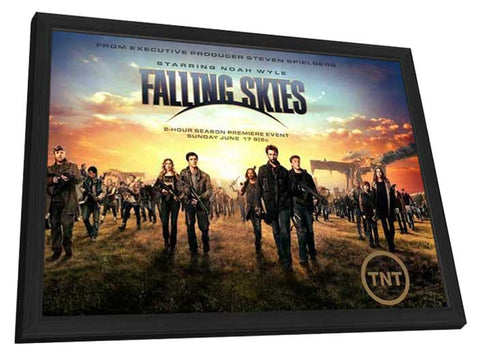 Falling Skies 11 x 17 TV Poster - Style C - in Deluxe Aluminum Frame