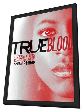 True Blood (TV) Season 5 11 x 17 TV Poster - Style M - in Deluxe Aluminum Frame