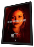 Red Lights 11 x 17 Movie Poster - Style B - in Deluxe Aluminum Frame