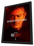 Red Lights 11 x 17 Movie Poster - Style C - in Deluxe Aluminum Frame