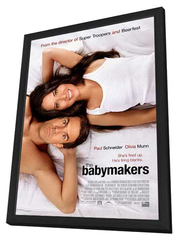 The Babymakers 11 x 17 Movie Poster - Style A - in Deluxe Aluminum Frame