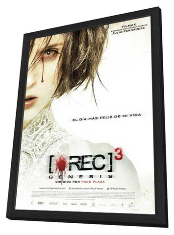 [REC] 3: Genesis 11 x 17 Movie Poster - Spanish Style A - in Deluxe Wood Frame