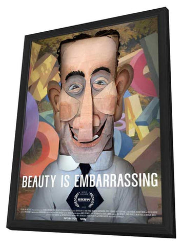 Beauty is Embarrassing 11 x 17 Movie Poster - Style A - in Deluxe Aluminum Frame