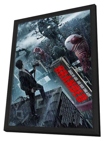 Branded 11 x 17 Movie Poster - Style A - in Deluxe Aluminum Frame