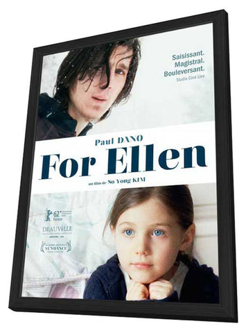 For Ellen 11 x 17 Movie Poster - French Style A - in Deluxe Aluminum Frame