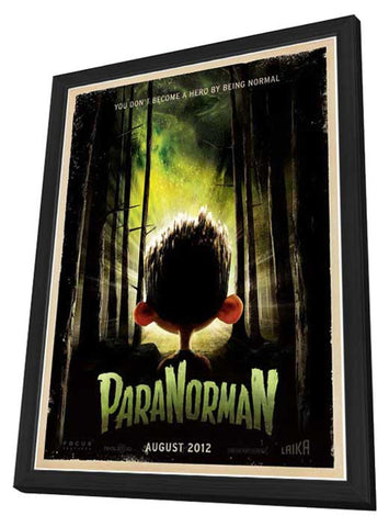ParaNorman 11 x 17 Movie Poster - Style B - in Deluxe Aluminum Frame