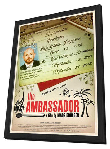 The Ambassador 11 x 17 Movie Poster - Style A - in Deluxe Aluminum Frame