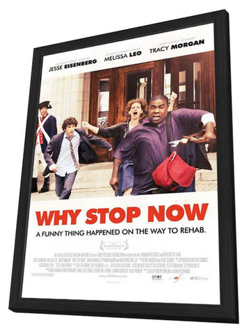 Why Stop Now? 11 x 17 Movie Poster - Style B - in Deluxe Aluminum Frame