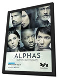Alphas (TV) 11 x 17 TV Poster - Style E - in Deluxe Aluminum Frame