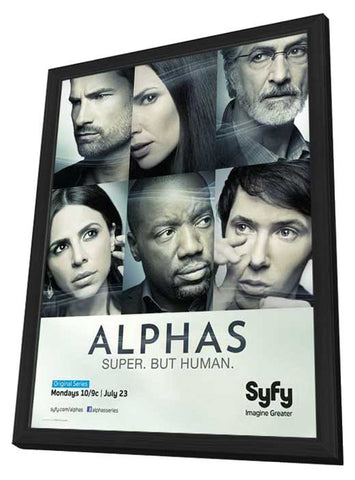 Alphas (TV) 11 x 17 TV Poster - Style E - in Deluxe Aluminum Frame