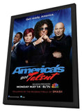 America's Got Talent 11 x 17 TV Poster - Style B - in Deluxe Aluminum Frame