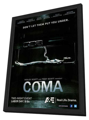 Coma (TV) 11 x 17 TV Poster - Style A - in Deluxe Aluminum Frame