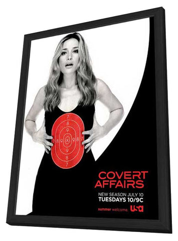 Covert Affairs (TV) 11 x 17 TV Poster - Style B - in Deluxe Aluminum Frame