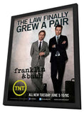 Franklin & Bash (TV) 11 x 17 TV Poster - Style A - in Deluxe Aluminum Frame