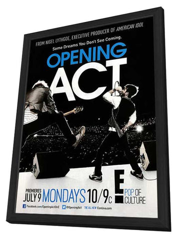 Opening Act (TV) 11 x 17 TV Poster - Style A - in Deluxe Aluminum Frame
