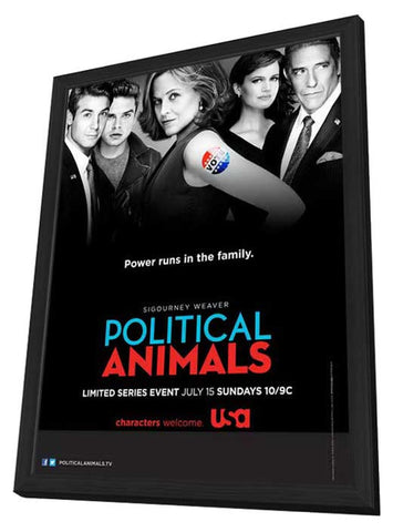 Political Animals (TV) 11 x 17 TV Poster - Style A - in Deluxe Aluminum Frame