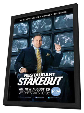 Restaurant Stakeout (TV) 11 x 17 TV Poster - Style A - in Deluxe Aluminum Frame