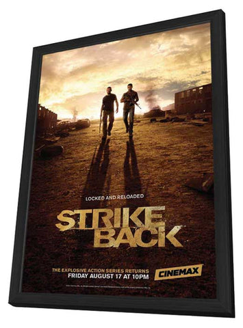 Strike Back (TV) 11 x 17 TV Poster - Style C - in Deluxe Aluminum Frame