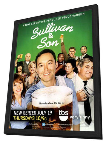 Sullivan and Son (TV) 11 x 17 TV Poster - Style A - in Deluxe Aluminum Frame