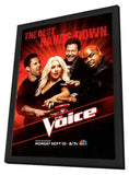 The Voice (TV) 11 x 17 TV Poster - Style A - in Deluxe Aluminum Frame