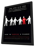 How to Survive a Plague 11 x 17 Movie Poster - Style A - in Deluxe Aluminum Frame