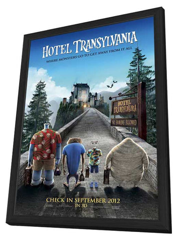 Hotel Transylvania 11 x 17 Movie Poster - Style A - in Deluxe Aluminum Frame