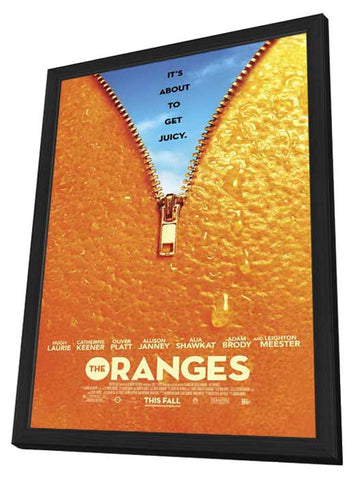 The Oranges 11 x 17 Movie Poster - Style B - in Deluxe Aluminum Frame