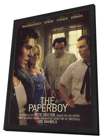 The Paperboy 11 x 17 Movie Poster - Style B - in Deluxe Aluminum Frame
