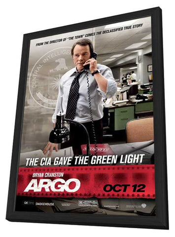 Argo 11 x 17 Movie Poster - Style D - in Deluxe Aluminum Frame