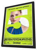 Seven Psychopaths 11 x 17 Movie Poster - Style F - in Deluxe Aluminum Frame