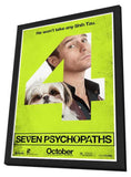 Seven Psychopaths 11 x 17 Movie Poster - Style H - in Deluxe Aluminum Frame