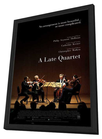 A Late Quartet 11 x 17 Movie Poster - Style A - in Deluxe Aluminum Frame