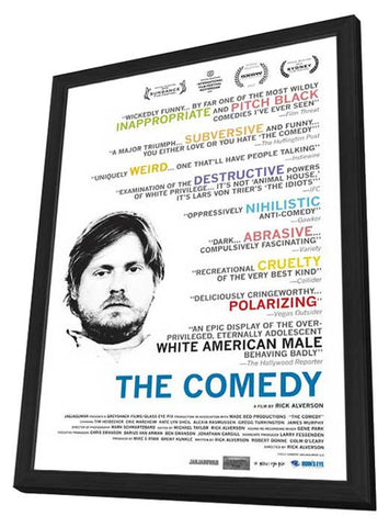 The Comedy 11 x 17 Movie Poster - Style A - in Deluxe Aluminum Frame