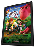 Dino Time 3D 11 x 17 Movie Poster - Style A - in Deluxe Aluminum Frame